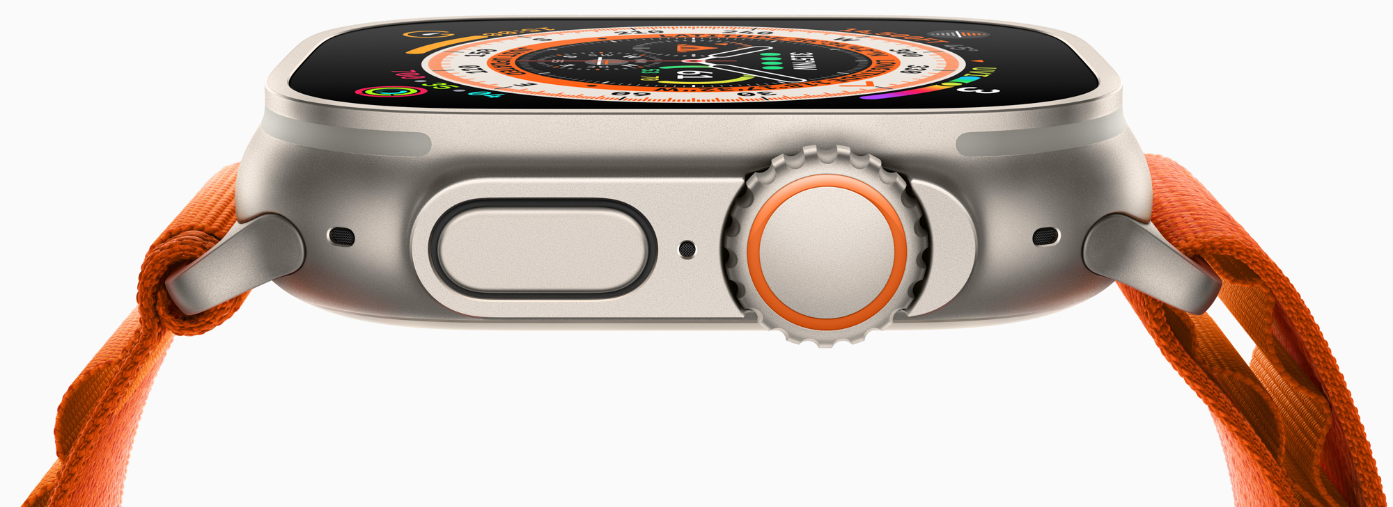 Apple Watch Ultra 外壳侧