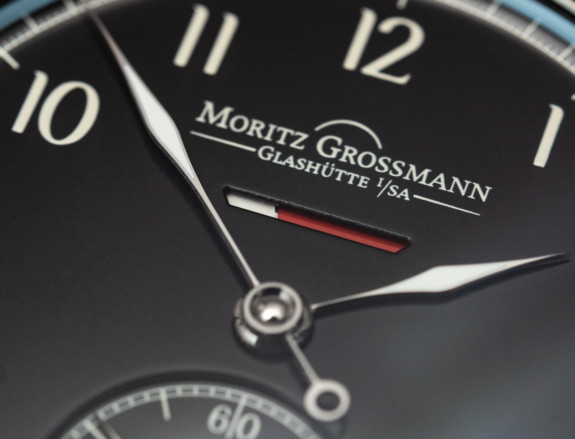 莫里茨·格罗斯曼Moritz Grossmann动力储存黑色精钢腕表
