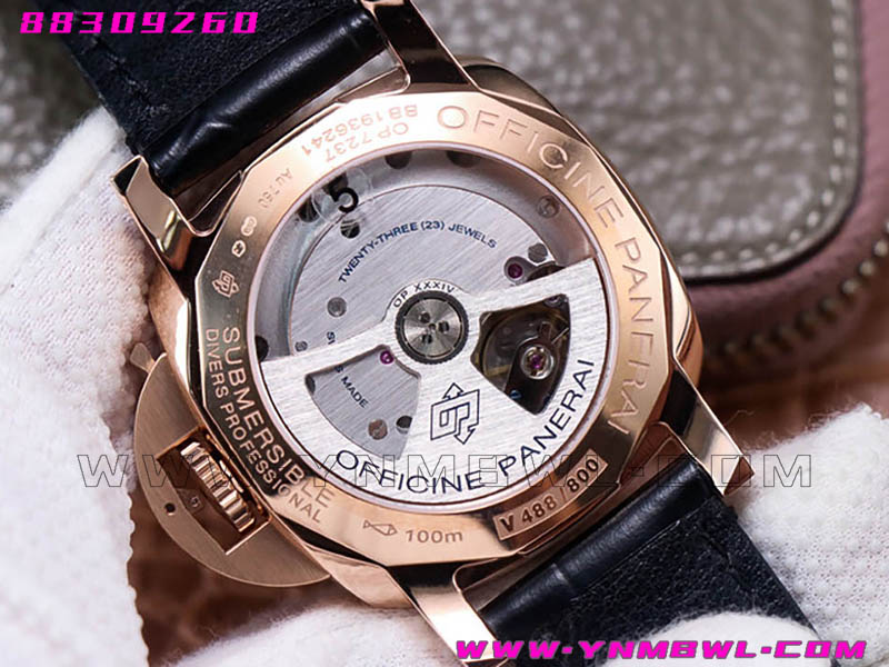 VS厂沛纳海红金PAM974复刻手表细节还原怎么样