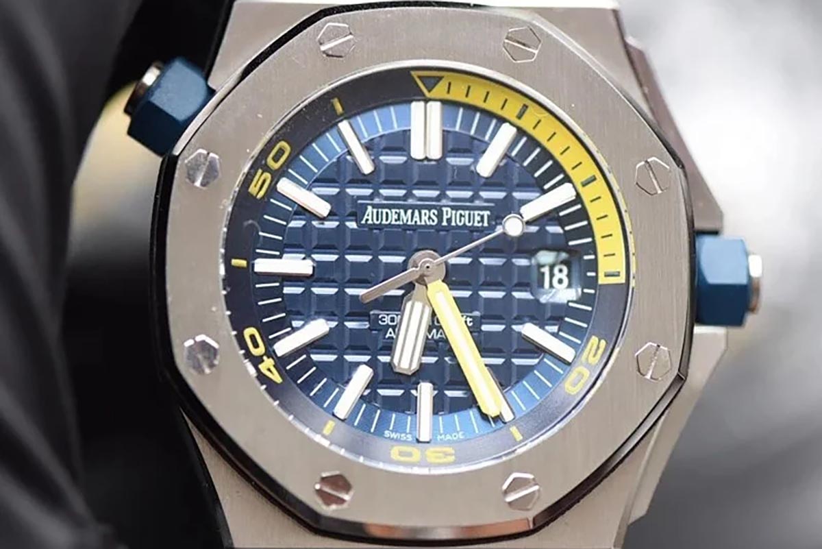 JF厂爱彼皇家橡树离岸型系列「15710ST」蓝色字面复刻腕表怎么样-N厂手表官网