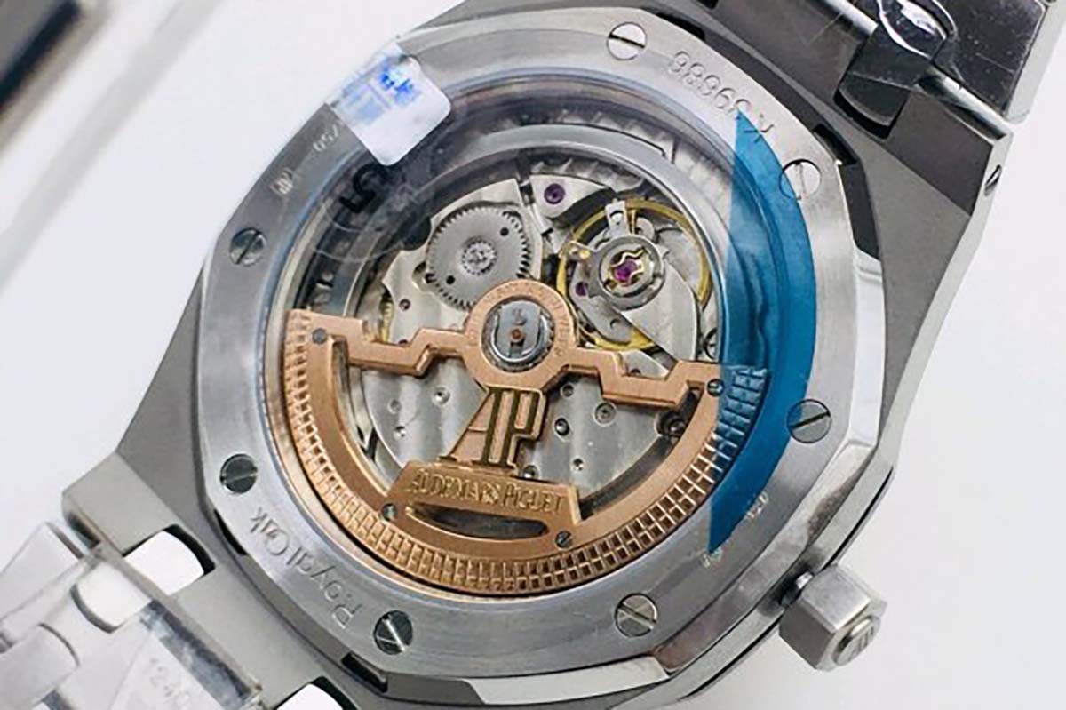 XF厂爱彼皇家橡树超薄系列15202BC香槟金盘复刻表评测-XF手表如何