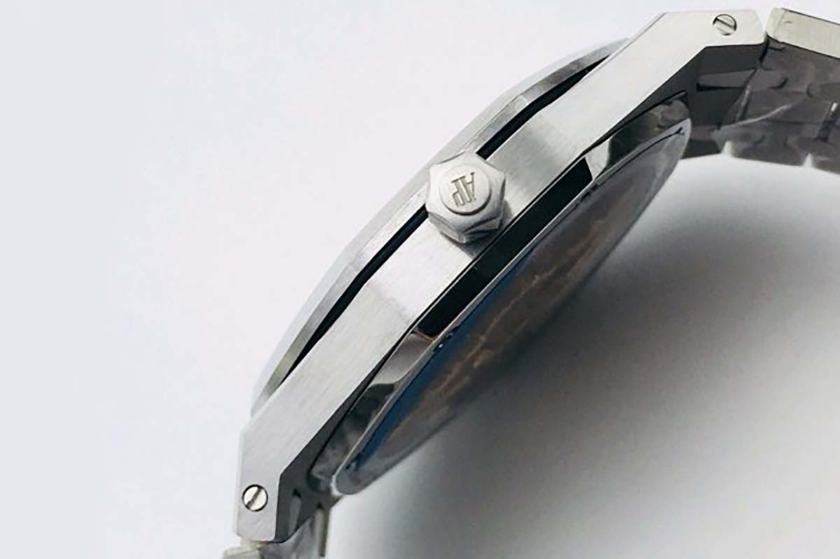 XF厂爱彼皇家橡树超薄系列15202BC香槟金盘复刻表评测-XF手表如何