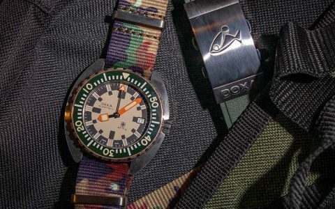 Doxa Army青铜表圈手表