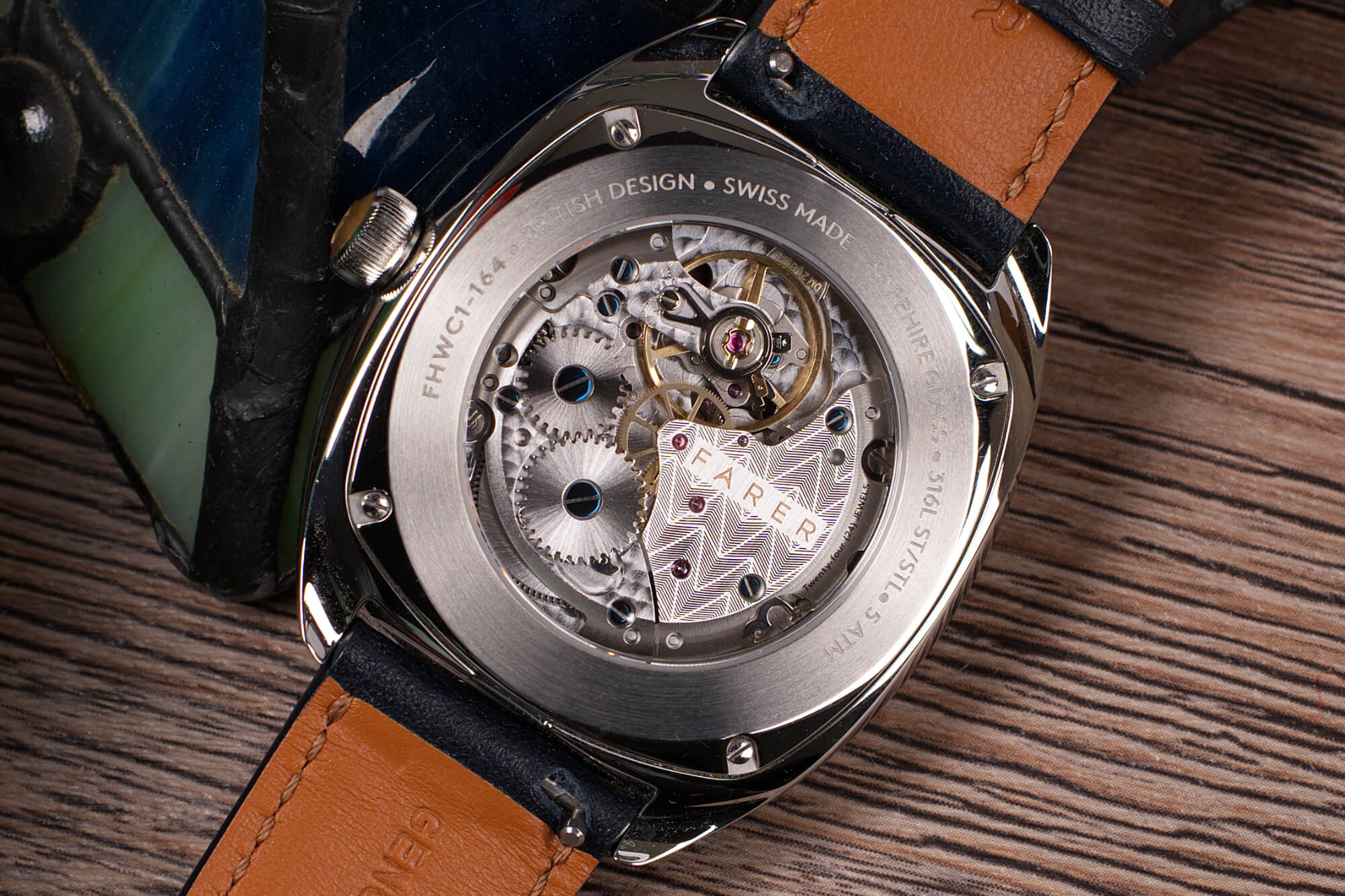 Farer Stanhope II时尚时计之一-全抛光款式腕表