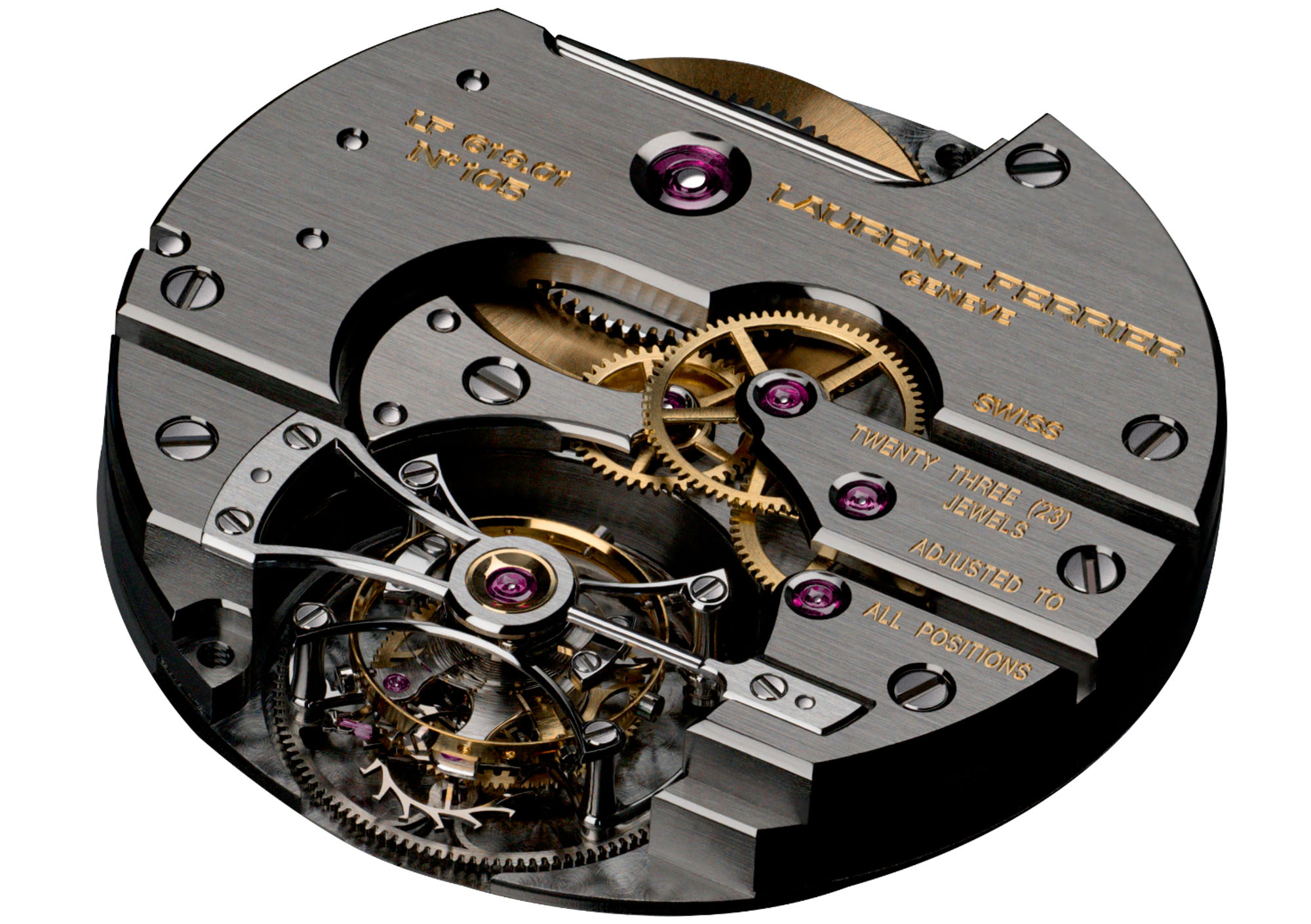 Laurent Ferrier Grand Sport Tourbillon 钛金属手表