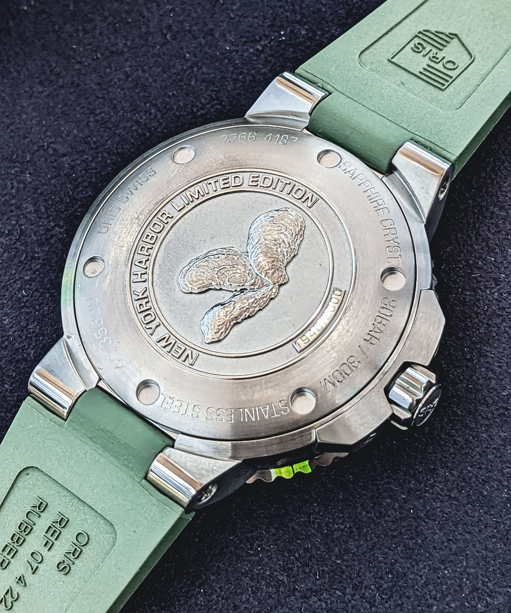 环保理念腕表-Oris Aquis 纽约港限量版腕表