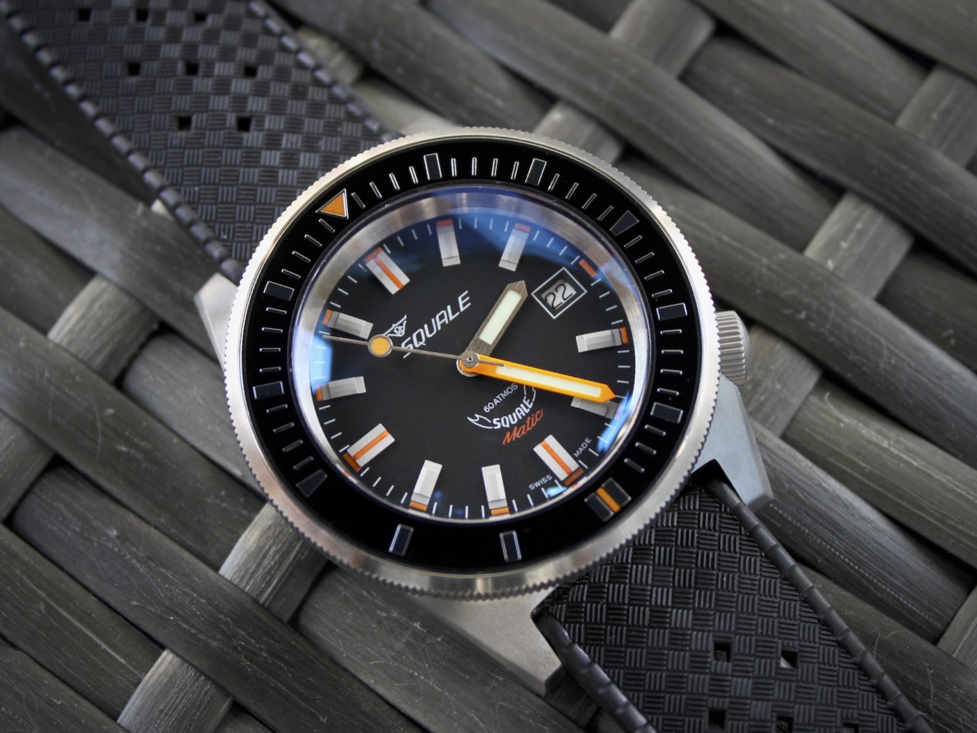 Squale Matic潜水迷人复古手表