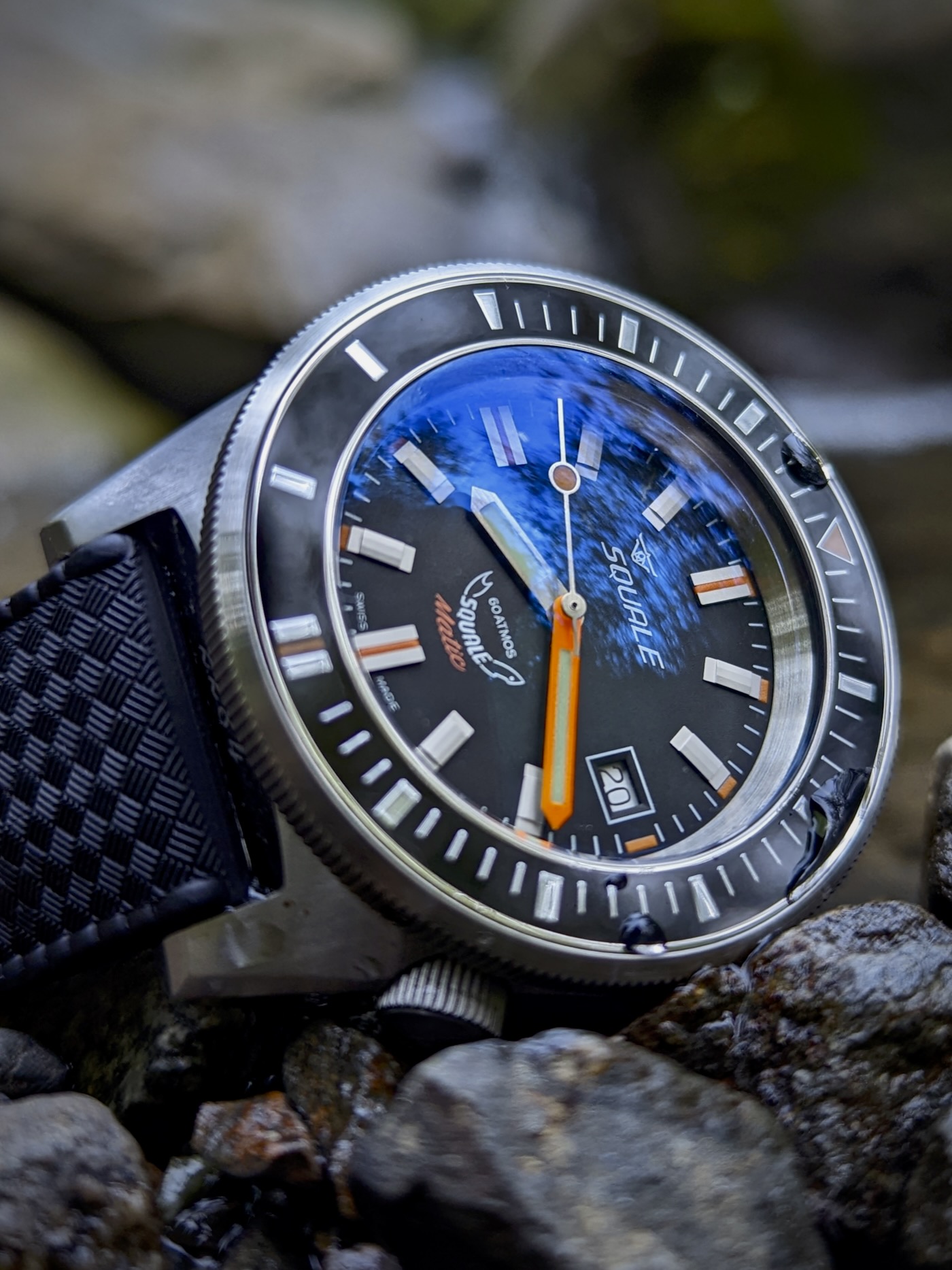 Squale Matic潜水迷人复古手表