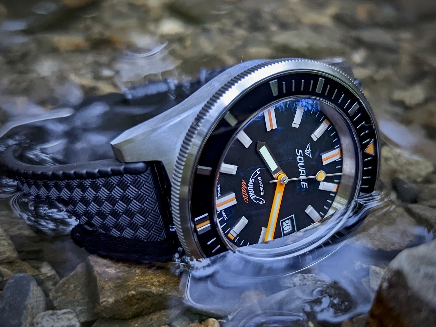 Squale Matic潜水迷人复古手表