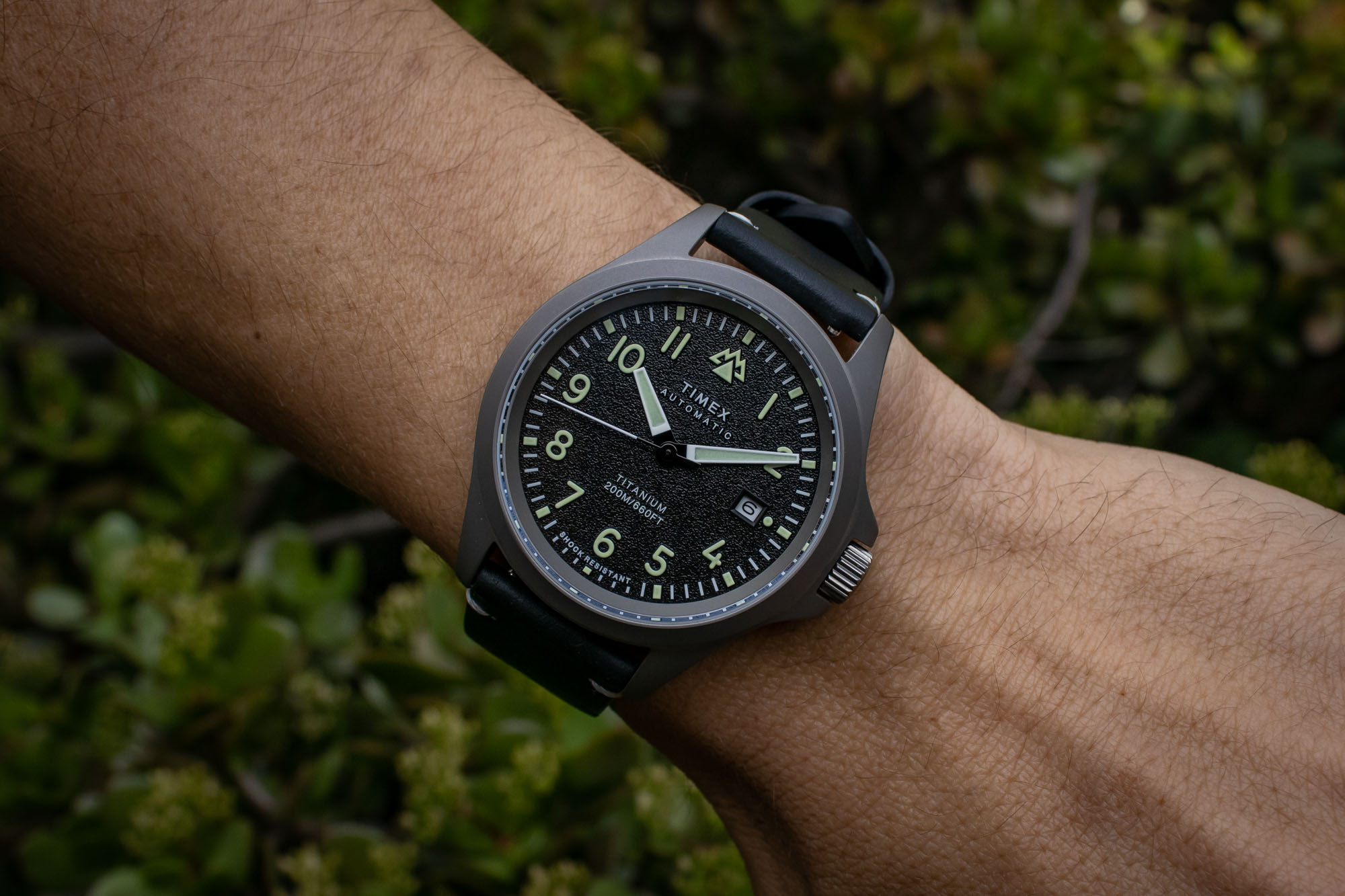 亲民的手表品牌Timex Expedition North 钛金属自动腕表