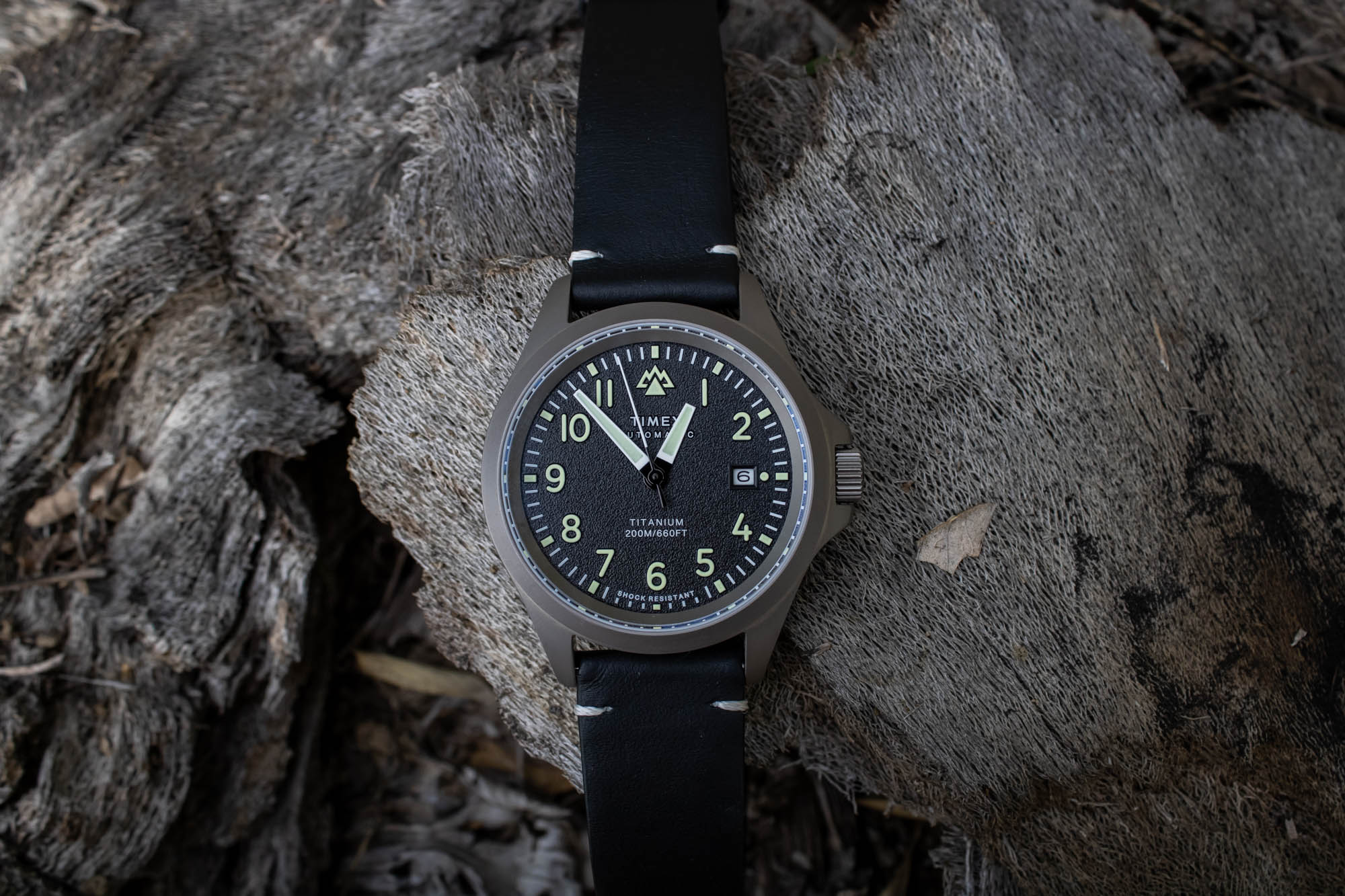 亲民的手表品牌Timex Expedition North 钛金属自动腕表