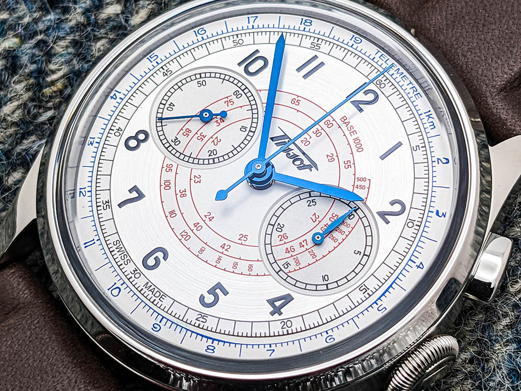天梭向40年代复古风格手表-Telemeter1938