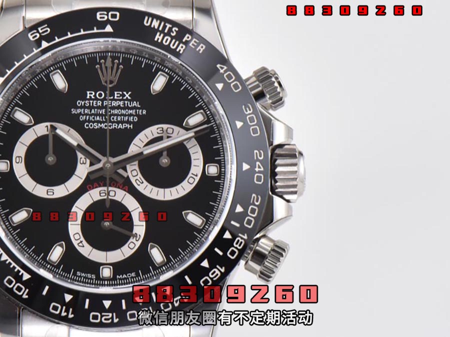 C厂Clean厂劳力士迪通拿系列m116500ln-0002复刻表如何-C厂黑陶迪评测