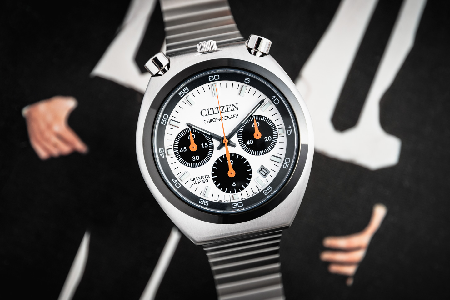 西铁城Chronograph Challenge Timer复刻表-70年代款式