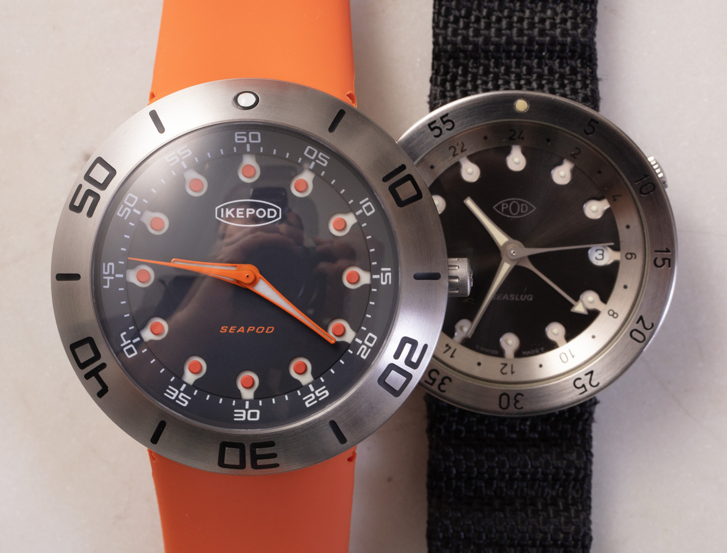 Ikepod现代海蛞蝓设计手表