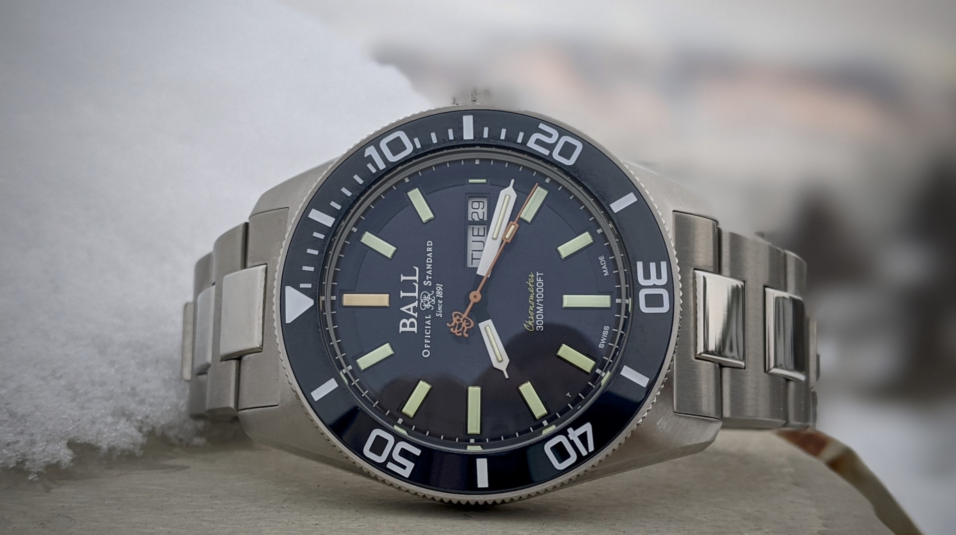 复古风格的潜水表BALL Engineer Master II Skindiver Heritage点评