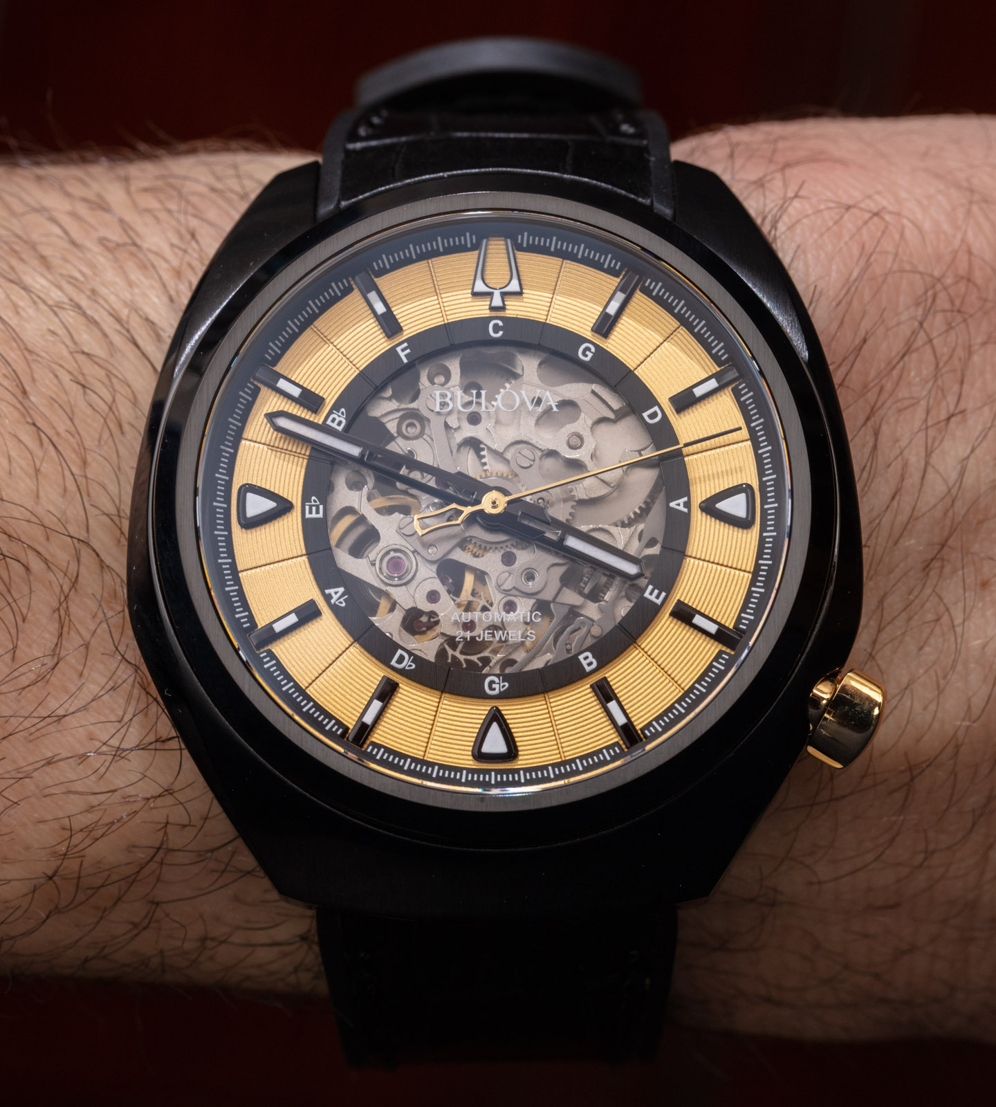 宝路华格莱美手表型号为 98A241 Bulova Grammy