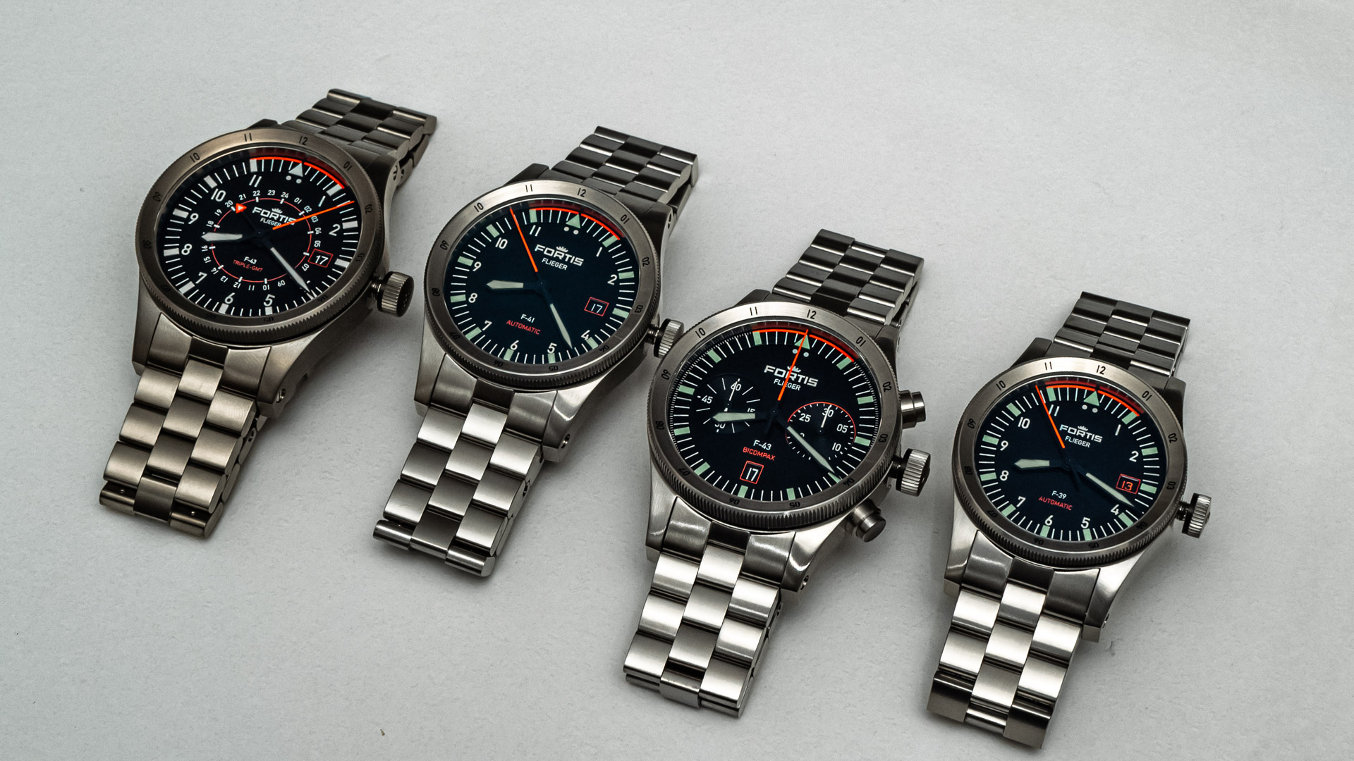 Fortis Flieger 腕表系列对飞行员腕表的现代诠释