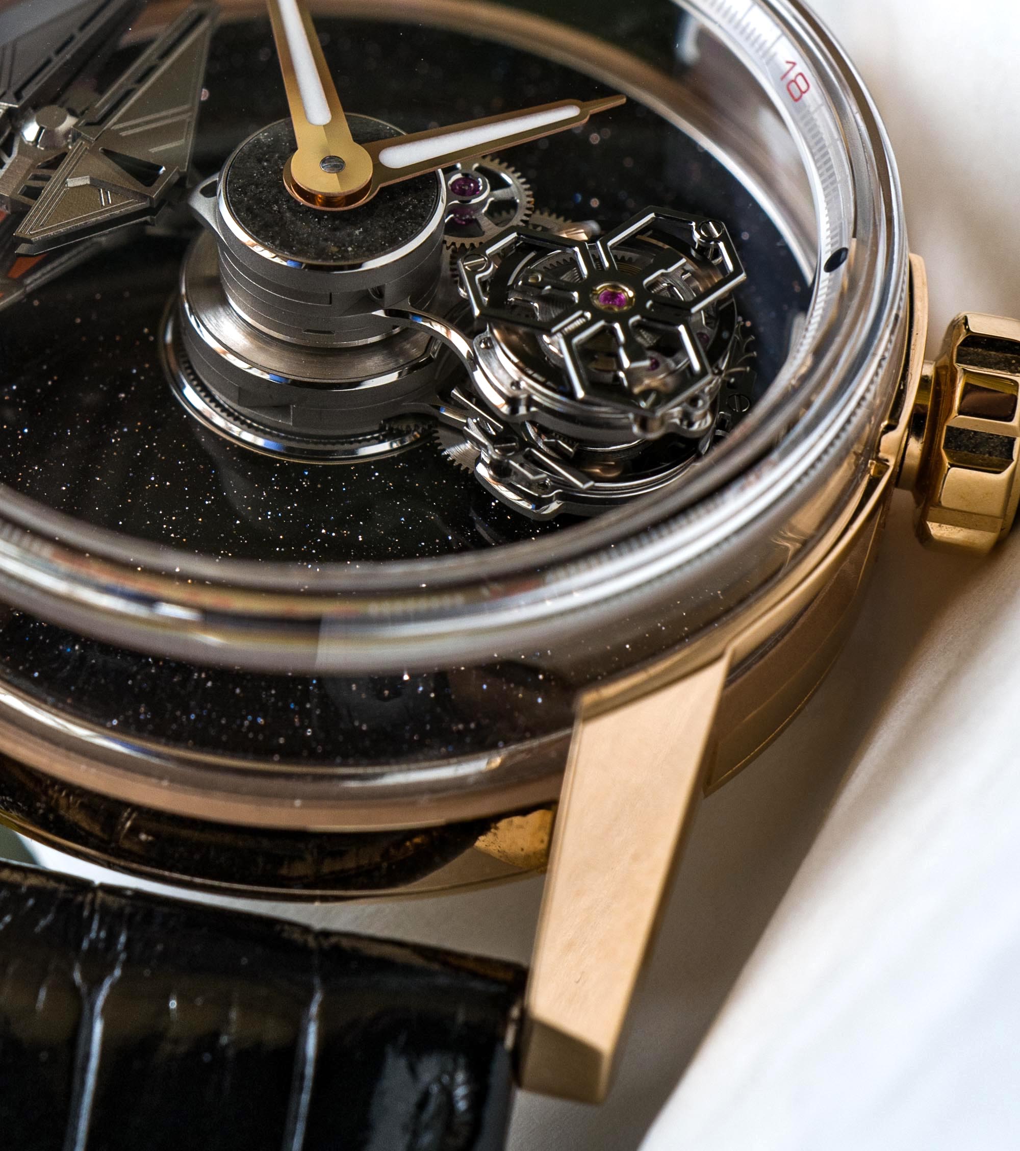 星际迷航主题手表-Louis Moinet 太空革命腕表