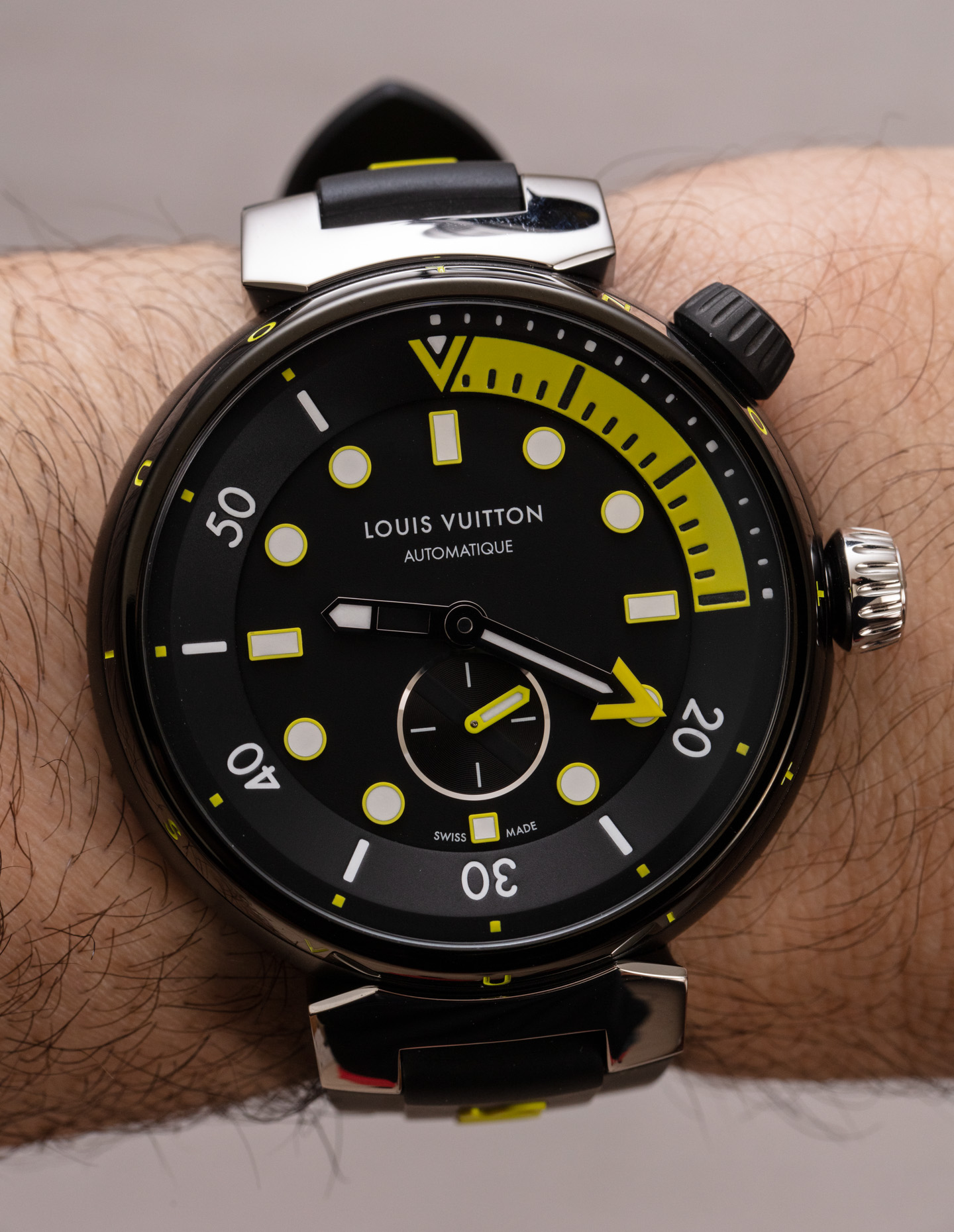 路易威登推出第三代Tambour Diver系列腕表细评