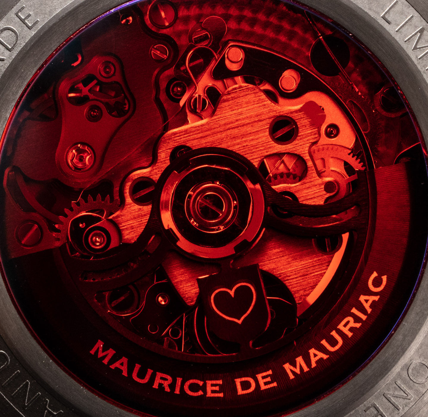 机械美感十足的腕表-Maurice de Mauriac Grand Coeur计时款式腕表