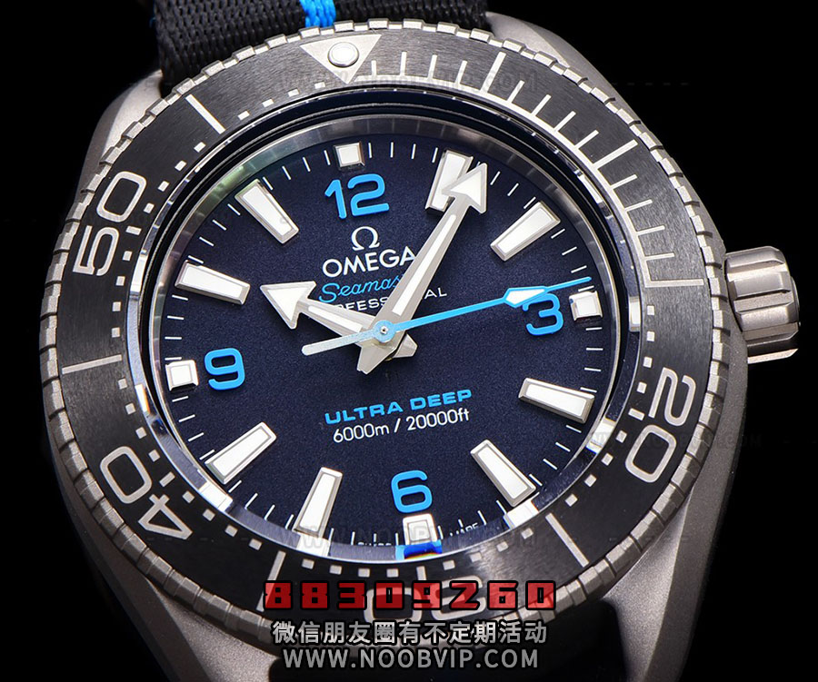 SBF欧米茄海马系列6000M钛海王做工细节评测
