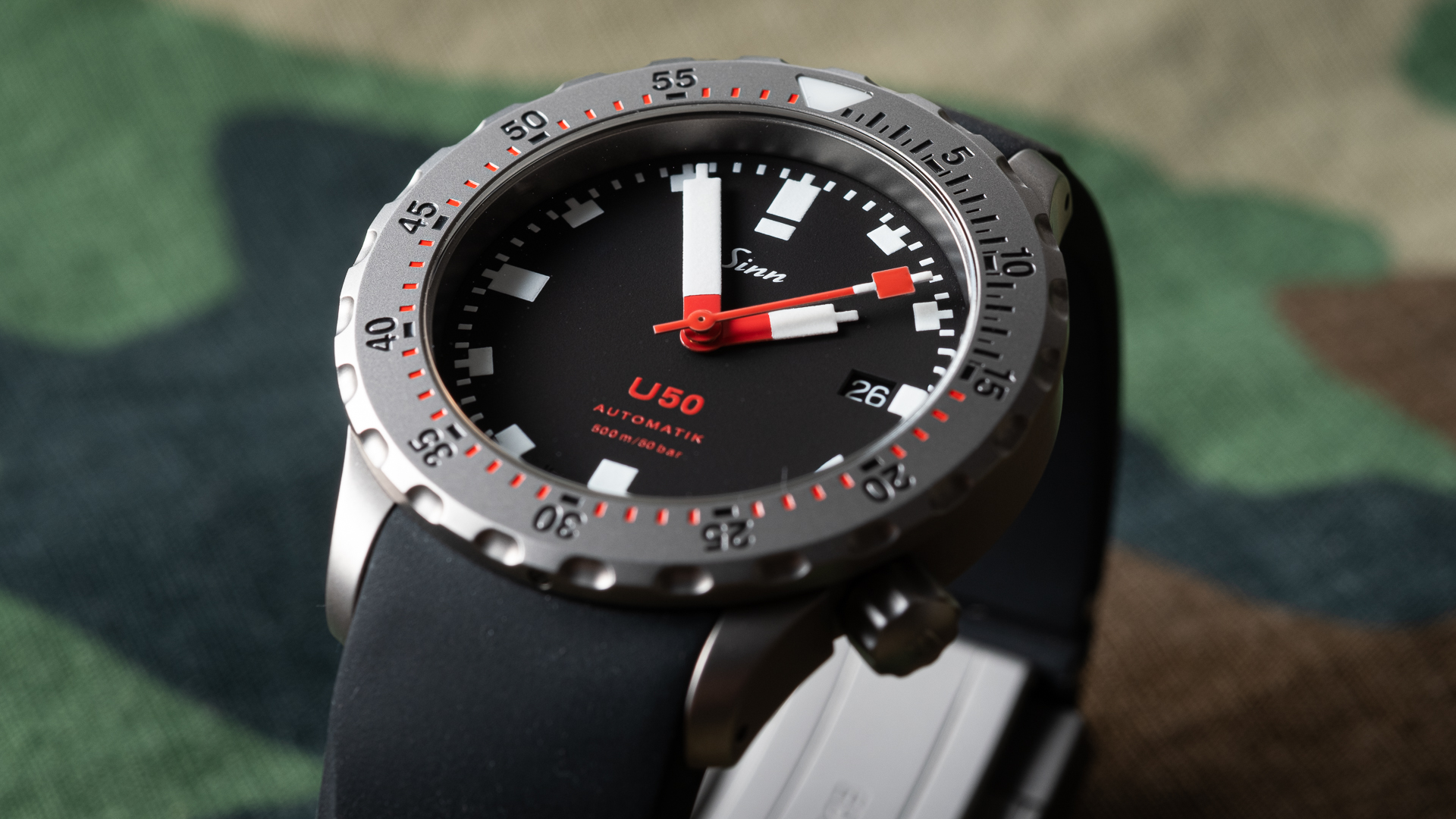 钢质潜水系列手表-Sinn U50潜水表