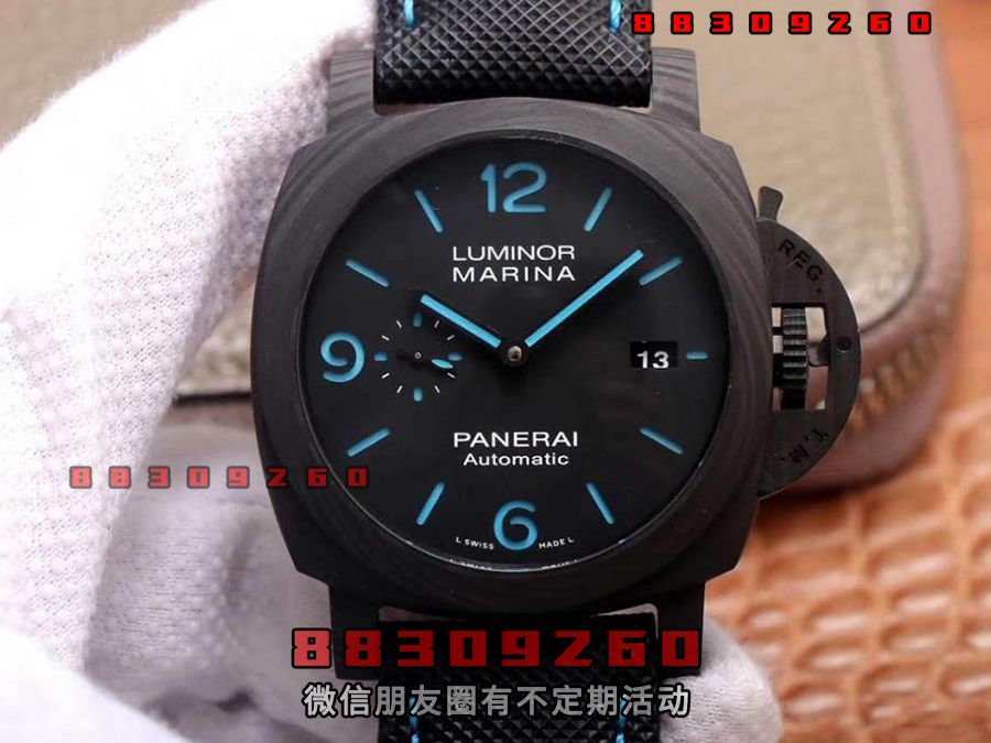 VS厂沛纳海PAM1661碳纤维材质复刻腕表细节做工品鉴-VS手表如何