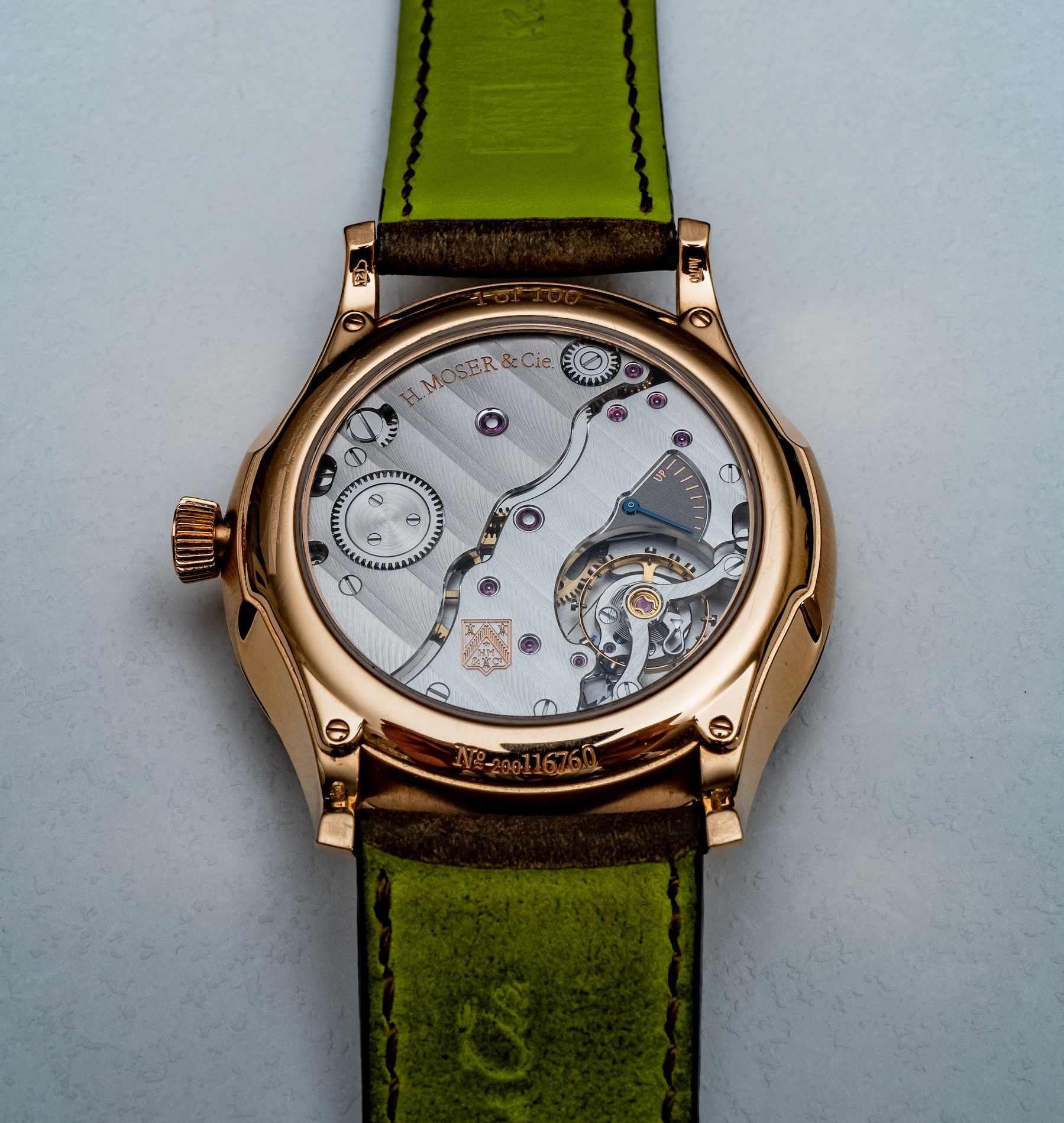 h moser cie venturer concept small seconds xl 北极蓝