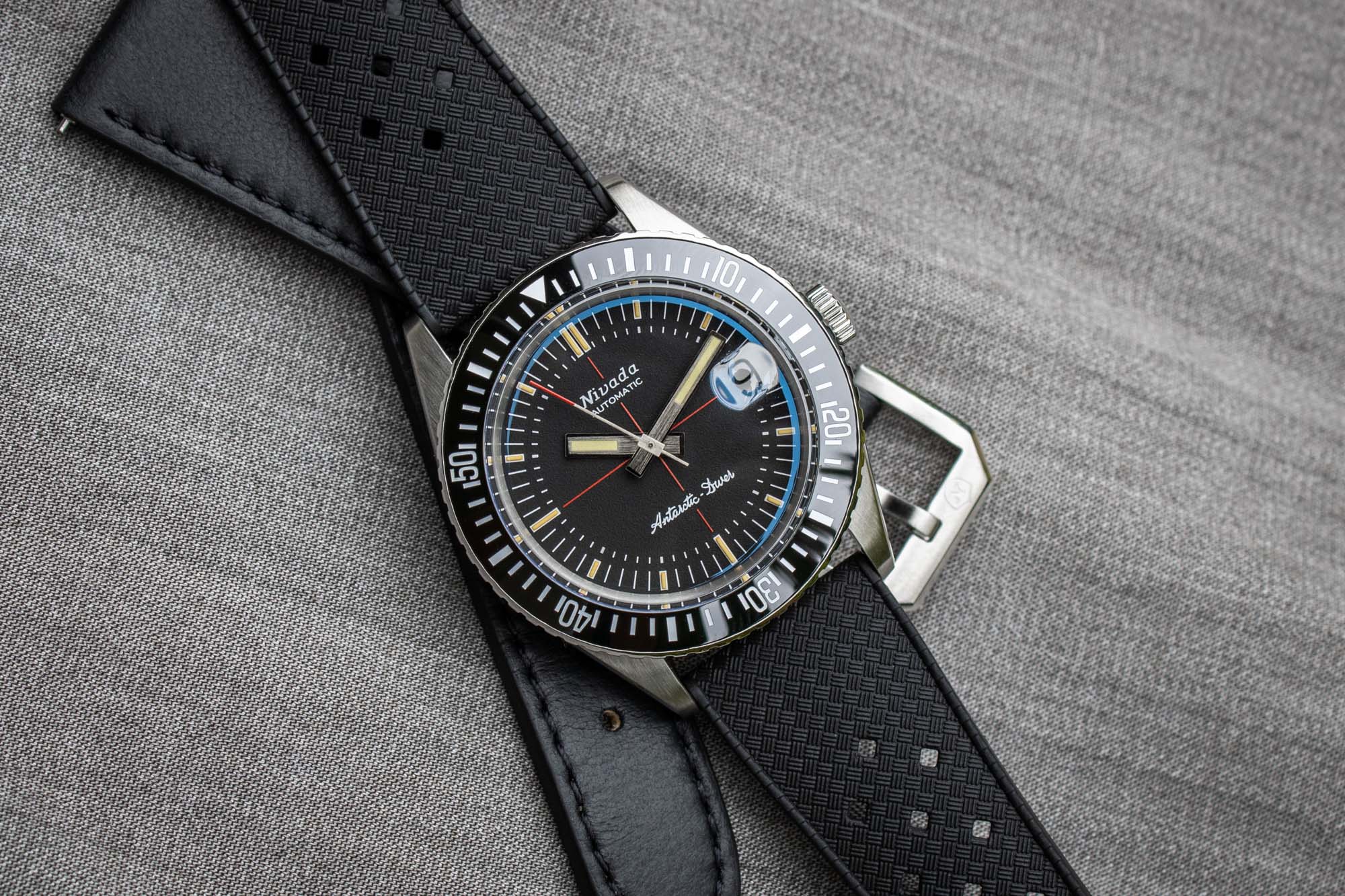 复古风格潜水表推荐-Nivada Grenchen Antarctic-Diver 腕表评测