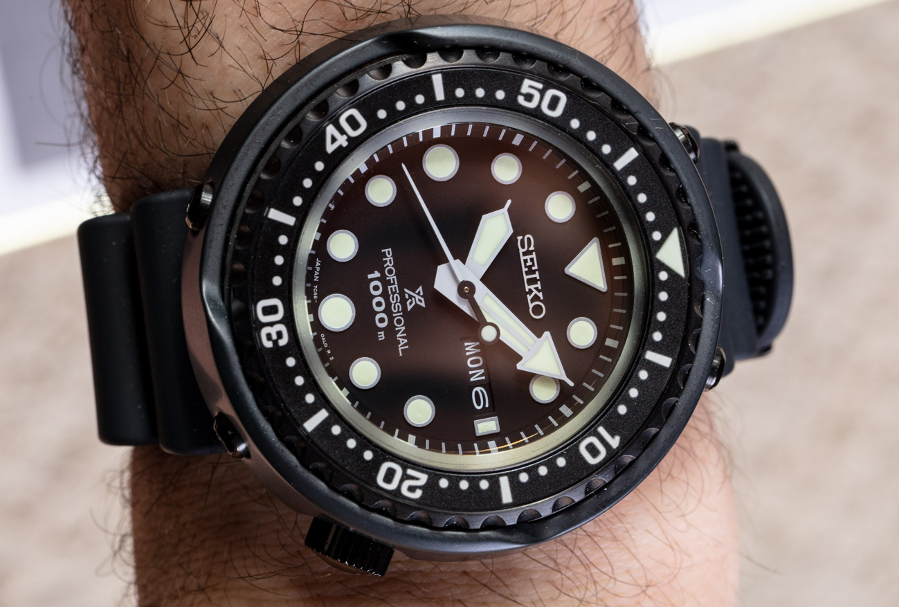 精工 Prospex S23631 手表是对 1970 年代原始金枪鱼潜水员的颂歌