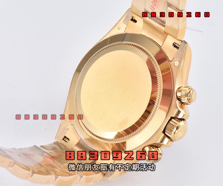 C厂CleaN厂劳力士迪通拿黑盘钻刻金圈M116508-0016复刻腕表是否会一眼假-C厂迪