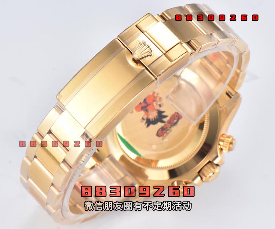 C厂CleaN厂劳力士迪通拿黑盘钻刻金眼圈M116508-0016复刻腕表细节评测-C厂迪