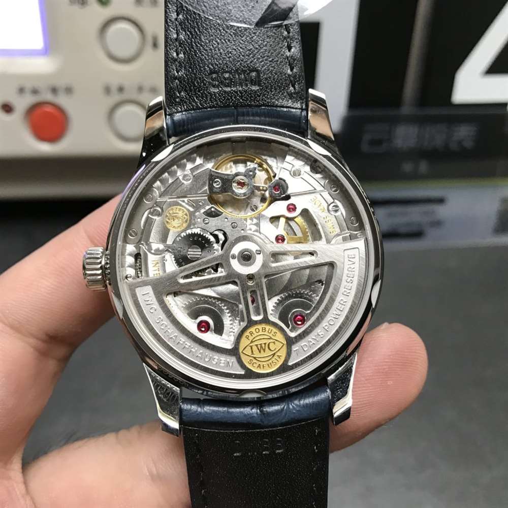 ZF厂万国葡萄牙七日链白盘款复刻腕表如何-ZF万国葡七v5复刻腕表评测