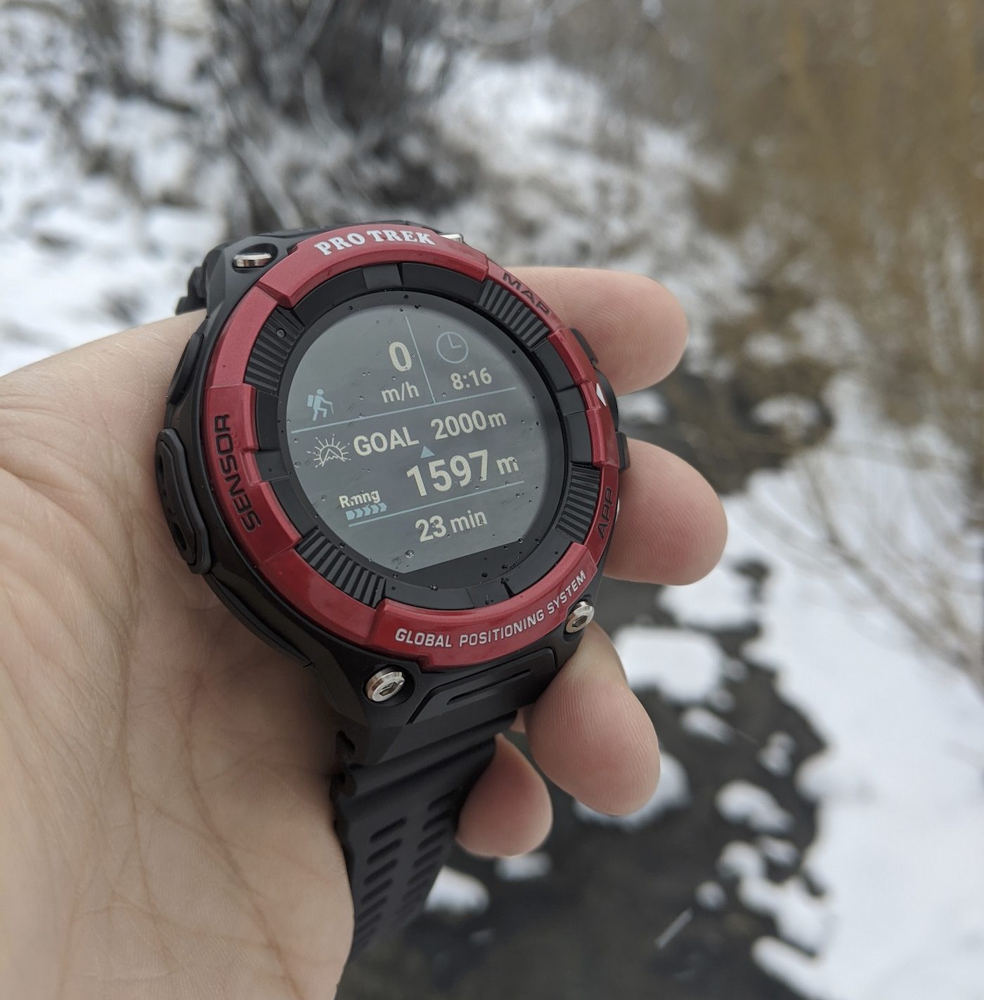 卡西欧Pro Trek WSD-F21 HR手表评测-智能款式户外手表
