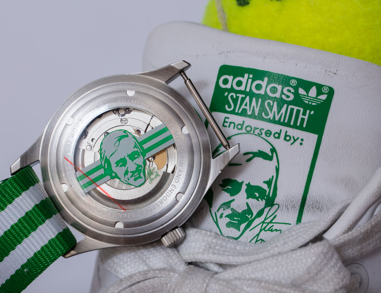 斯坦史密斯签名手表-网球运动主题腕表推荐