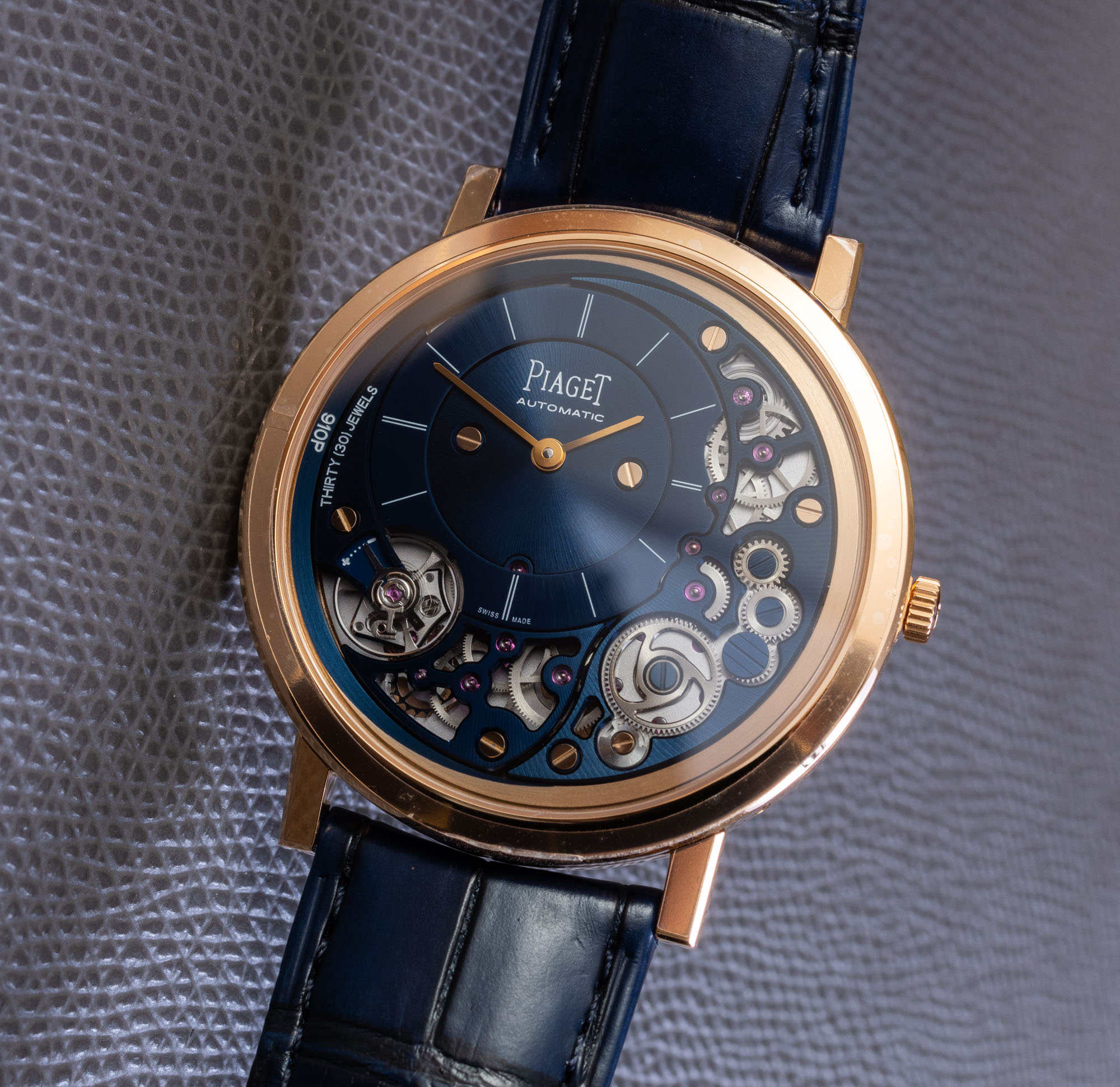 伯爵至臻超薄Ultimate腕表如何-玫瑰金正装款式手表推荐