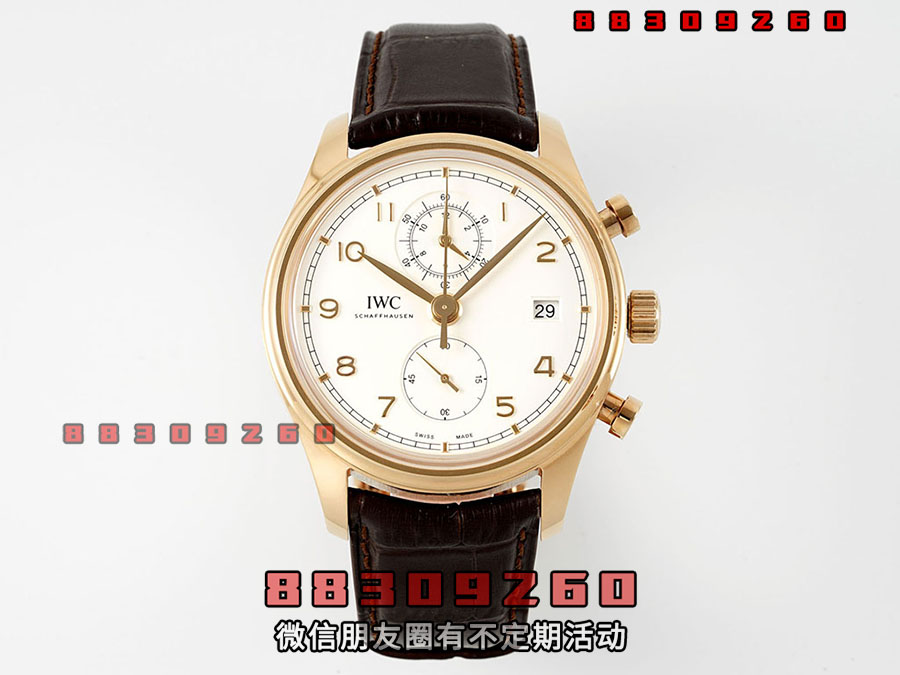APS厂万国葡计经典版IW390301玫瑰金款复刻腕表不会一眼假-APS手表