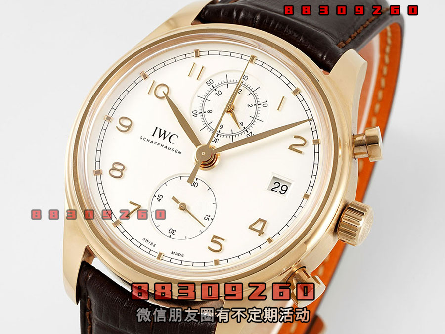 APS厂万国葡计经典版IW390301玫瑰金款复刻腕表细节评测-APS手表