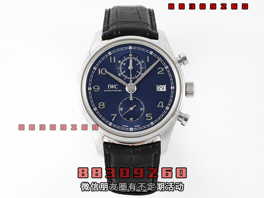 APS厂万国葡萄牙计时经典版IW390303复刻腕表做工细节如何-APS厂葡计经典版蓝盘款如何