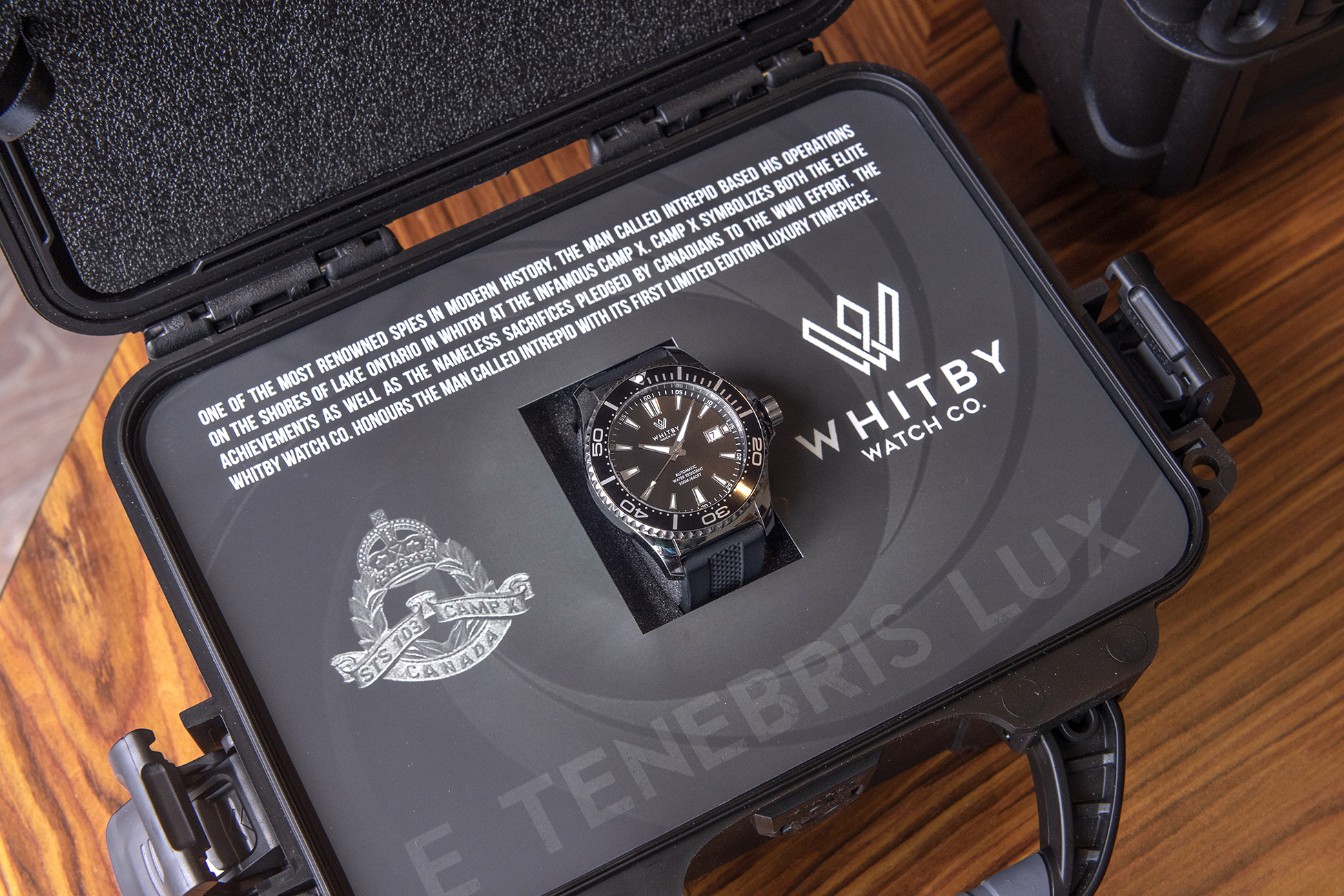 惠特比手表公司推出的无畏号潜水员手表如何-加拿大X营地为灵感制作