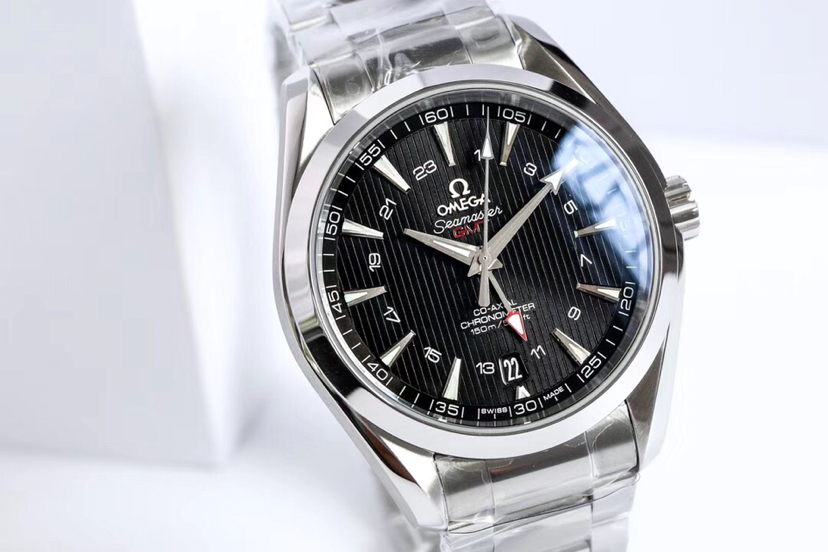 VS厂欧米茄海马系列150米GMT「黑面」复刻腕表质量怎么样-VS厂手表推荐