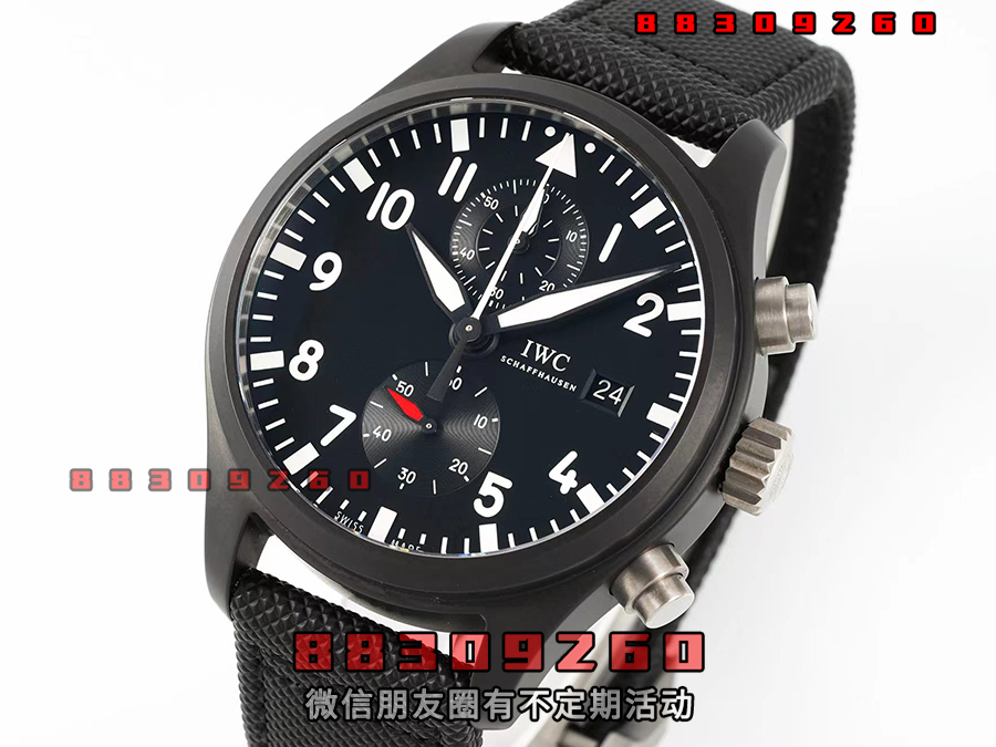 APS厂万国海军空战部队系列陶瓷款黑盘款复刻腕表会一眼假吗-APS手表