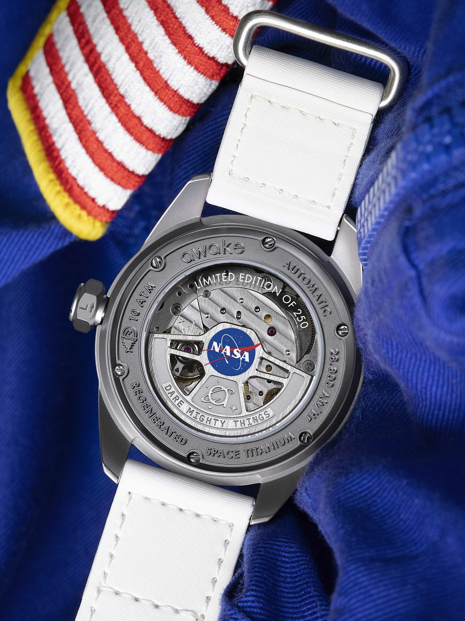 Awake打造出一款全新限量版腕表-灵感源自NASA标志