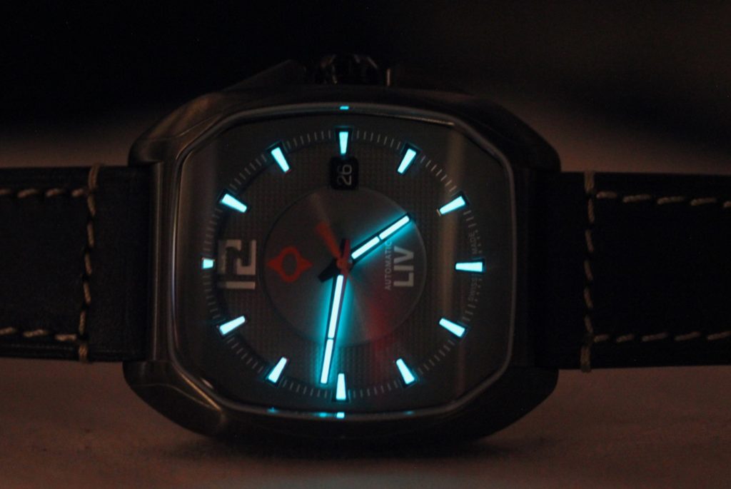 Liv Rebel Watch lume shot