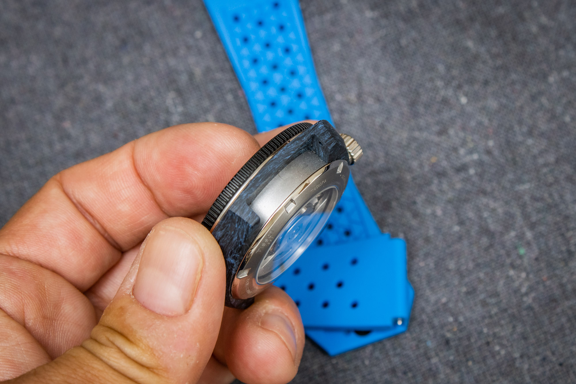 天梭Sideral锻造碳纤维材质腕表推荐