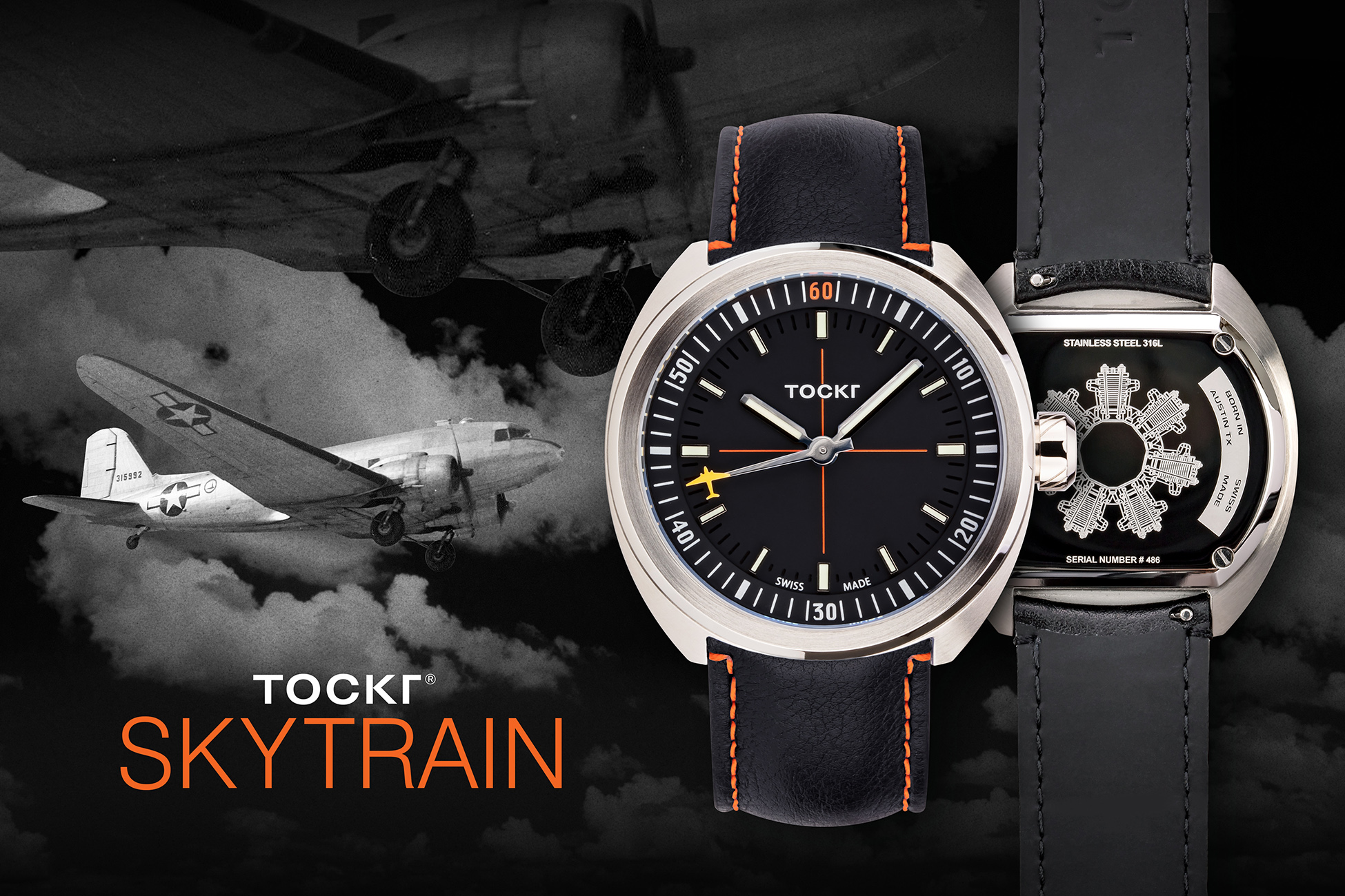 新锐腕表品牌TOCKR推出的飞行员系列手表推荐
