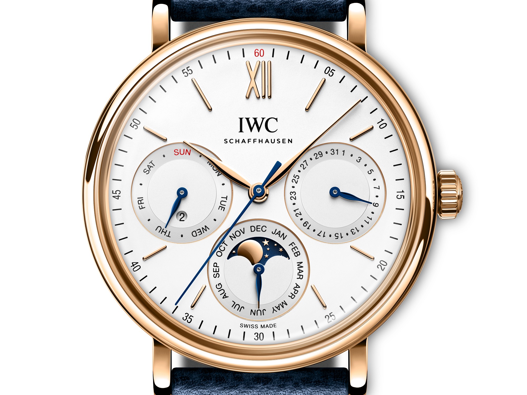 手表品鉴:万国推出Portofino Perpetual Calendar万年历腕表