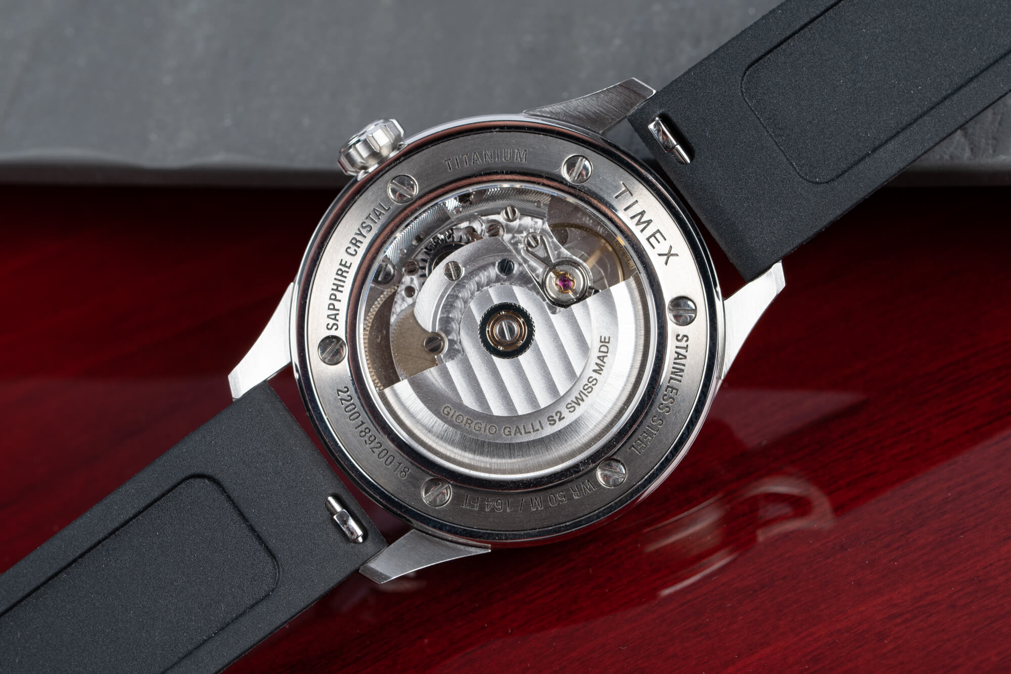 手表鉴赏:Timex Giorgio Galli S2瑞士制造手表