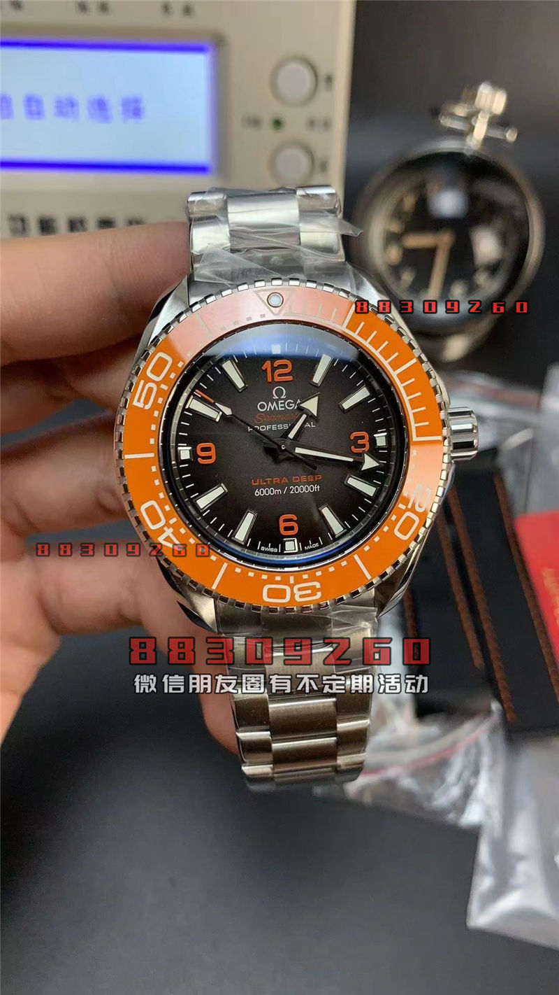 VS厂欧米茄海马系列橙圈海王做工怎么样-SBF厂海马橙圈海王值得入手吗